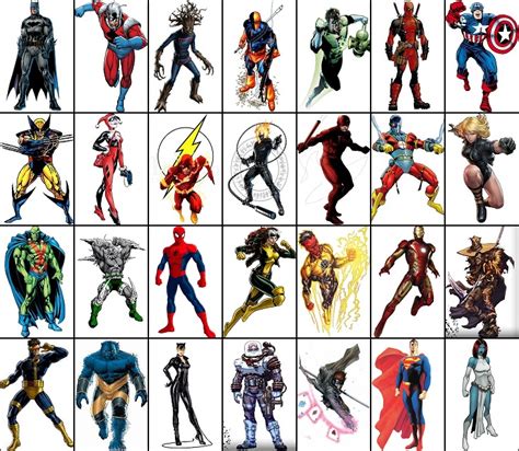 dc marvel character quiz|Top 200 DC and Marvel Characters Quiz .